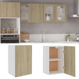 801255 Hanging Cabinet "Lyon" Sonoma Oak 39,5x31x60 cm Engineered Wood