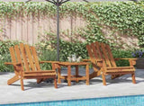 Garden Adirondack Chairs 2 pcs Solid Wood Acacia 3145014