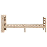 Bed Frame with Headboard without Mattress 90x200 cm 3306639