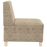 Modular Sofa Unit Armless Light Grey 55 x 74 x 82 cm 4108509