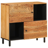 Side Cabinet 80x33x75 cm Solid Wood Acacia 356882