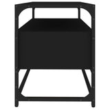 TV Cabinet Black 80x35x45 cm Engineered Wood 826310