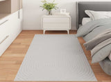 Area Rugs Rectangular PALMERAS Cream 150 x 80 cm Polyester 42022570