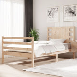 Bed Frame without Mattress 90x200 cm Solid Wood Pine 3104268