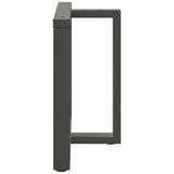 Dining Table Legs T-Shaped 2 pcs Anthracite 90x35x cm Steel 4013066