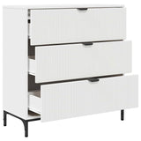 Sideboard with Drawer White 79.5 x 33 x 82 cm Engineered Wood 883434