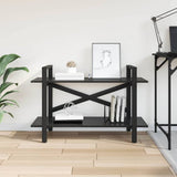 Bookshelf Black Oak 100 x 33.5 x 64 cm Engineered Wood 883952