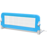 276087 Toddler Safety Bed Rail 2 pcs Blue 102x42 cm