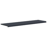 Window Sill Anthracite with wood grain 120 x 45 x 4.5 cm PVC 42046983
