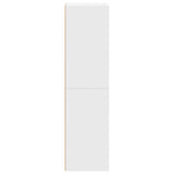 Book Cabinet/TV Cabinet White 36x30x114 cm Engineered Wood 800135