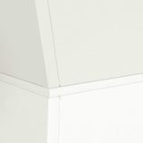 Pillar Planter White 40 x 40 x 100 cm 873854