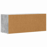 TV Cabinet Concrete Grey 100 x 35 x 40 cm Engineered Wood 891267