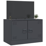 TV Cabinet Anthracite 67x39x44 cm Steel 841635