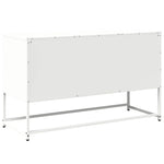 ZNTS TV Cabinet White 100.5x39x60.5 cm Steel 853385