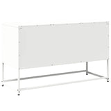 ZNTS TV Cabinet White 100.5x39x60.5 cm Steel 853385