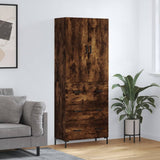 Highboard Smoked Oak 69.5x34x180 cm Engineered Wood 3195848