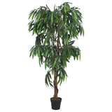 Artificial Mango Tree 900 Leaves 180 cm Green 359033