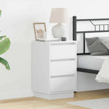Bedside Cabinet White 39 x 34.5 x 65 cm Engineered wood 869626