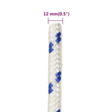 ZNTS Boat Rope White 12 mm 100 m Polypropylene 152301