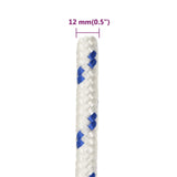 Boat Rope White 12 mm 100 m Polypropylene 152301