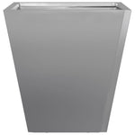 ZNTS Garden Planters 30x30x30 cm 2 pcs Galvanised Steel 851049