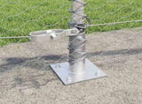 Welded Wire Fence with Concrete Base 50 x 0.4 m 3353820