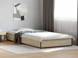 Bed Frame Sonoma Oak 80 x 200 cm Engineered Wood 8009137