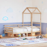Day Bed with Roof without Mattress 80x200 cm Solid Wood 3282200