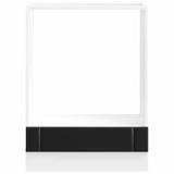 Oven Cabinet Lucca Black Engineered Wood 853758