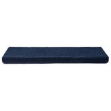 ZNTS Stair Mats Self-adhesive 30 pcs Navy 65x21x4 cm 3365701