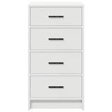 Sideboard with Drawer White 40 x 41 x 75 cm Engineered wood 865055
