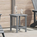 Side Table Light Grey 38 x 38 x 46 cm Polyethylene 42006636