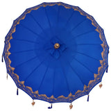 Balinese Parasol Blue x 260 cm Cotton and Wood 42006456