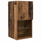 TV Wall Units 8 pcs Old Wood Engineered Wood 3402920