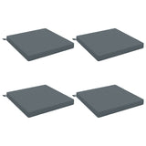 4-Piece Seat Cushions SOEST 4 pcs 100% Polyester Blue 945060
