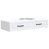 Wall-Mounted Side Table Wall-mounted White 87.5 x 34.5 x 17 cm 899345