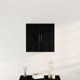 Wall Cabinet 60 x 31.5 x 60 cm Engineered Wood Black Oak 862949