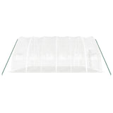 Greenhouse with Steel Frame White 36 m² 6x6x2.85 m 3188117