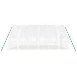 Greenhouse with Steel Frame White 36 m 6x6x2.85 m 3188117