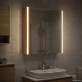 Bathroom Mirror Cabinet Artisian Oak 63.5 x 15.5 x 70 cm 889246