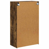 TV Wall Cabinet Smoked Oak 59.5 x 31 x 100 cm Engineered Wood 892374
