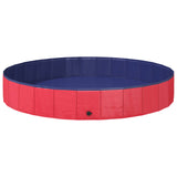 Children Swimming Pool Folding Red 200 x 30 cm 3416318