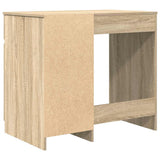 Desk Sonoma Oak 86x49x76 cm Engineered Wood 861825