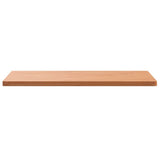 Table Top 80x80x2.5 cm Square Solid Wood Beech 355976