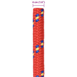Boat Rope 25 m 4 Red PP 42029575