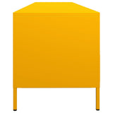 TV Cabinet Mustard Yellow 202x39x43.5 cm Cold-rolled Steel 3307152