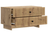 Bedside Cabinet Artisan Oak 62 x 34.5 x 47.5 cm Engineered Wood 893864