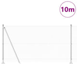 Welded Wire Fence with Concrete Base 10 x 1.2 m 3353766