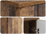 Desk with Shelf Old Wood 142.5 x 50 x 75 cm Engineered Wood 3414592