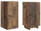 Cabinet Set 2 pcs Old Wood 34.5 x 33 x 90 cm Engineered Wood 3416374